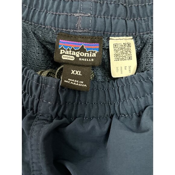 Patagonia Men’s XXL NetPlus Shells Navy Blue Recycled Nylon Shorts – Made in Nic - Picture 3 of 7